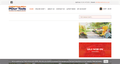 Desktop Screenshot of powrtools.co.uk